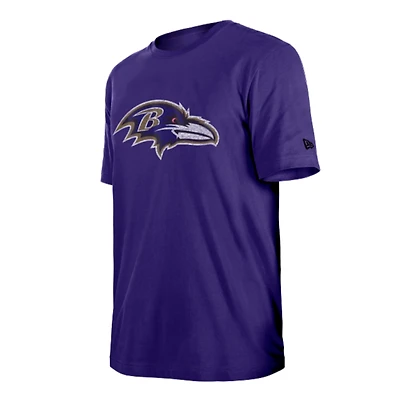 Baltimore Ravens Purple Team Logo Evergreen Tee
