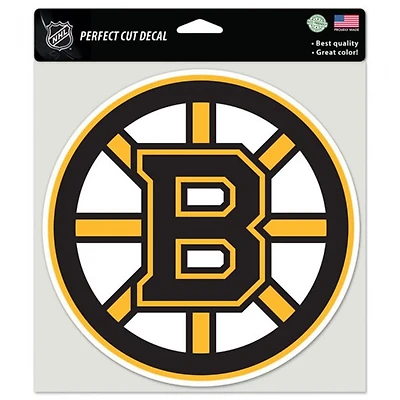 Boston Bruins Perfect Cut Colour Decal 8" x 8"