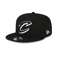 Cleveland Cavaliers 2022 Basic Black and White 9Fifty