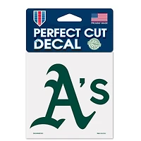 Oakland Athletics Perfect Cut Colour Decal 4" x 4"