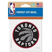 Toronto Raptors Perfect Cut Colour Decal 4" x 4"