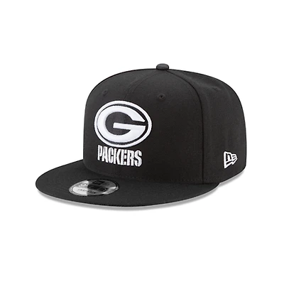 Green Bay Packers Black and White 9Fifty