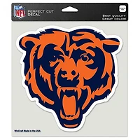 Chicago Bears Bear Logo Perfect Cut Colour Decal 8" x 8"