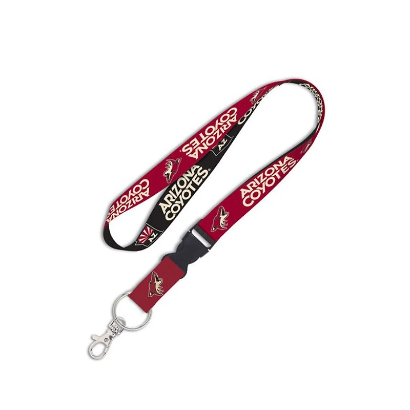 Arizona Coyotes Lanyard With Detachable Buckle 1"