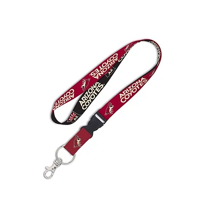Arizona Coyotes Lanyard With Detachable Buckle 1"