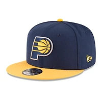 Indiana Pacers Navy and Yellow 2Tone 9Fifty