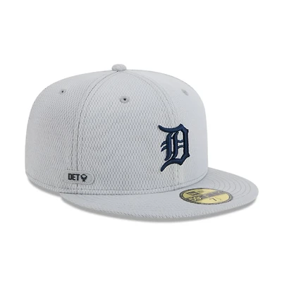 Detroit Tigers Clubhouse 2025 Grey 59Fifty