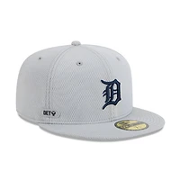 Detroit Tigers Clubhouse 2025 Grey 59Fifty