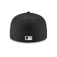 Tampa Bay Rays Black 1998 Cooperstown Collection Wool 59Fifty