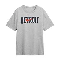 Detroit Tigers Nike Swoosh Legend Dri-Fit Tee - Grey