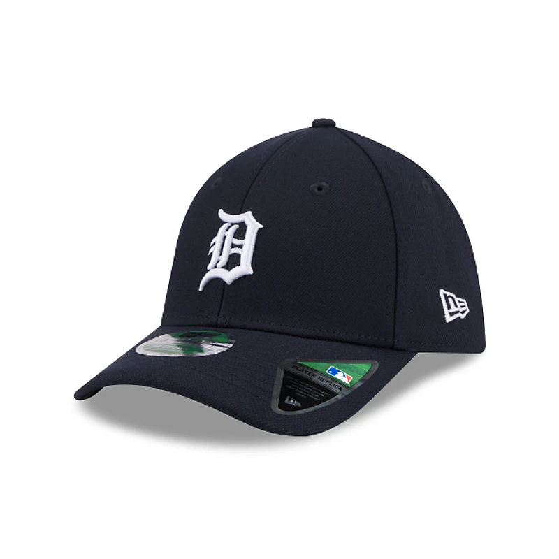Detroit Tigers Navy and White Home Player Replica 39Thirty M-Crown