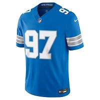 Aidan Hutchinson Detroit Lions 2026 Nike Vapor F.U.S.E. Stitched Limited Jersey – Blue