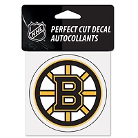 Boston Bruins Perfect Cut Colour Decal 4" x 4"
