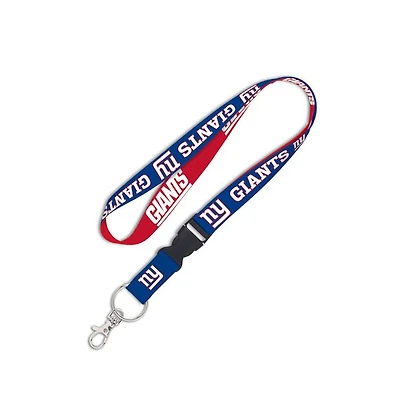 New York Giants Lanyard With Detachable Buckle 1"