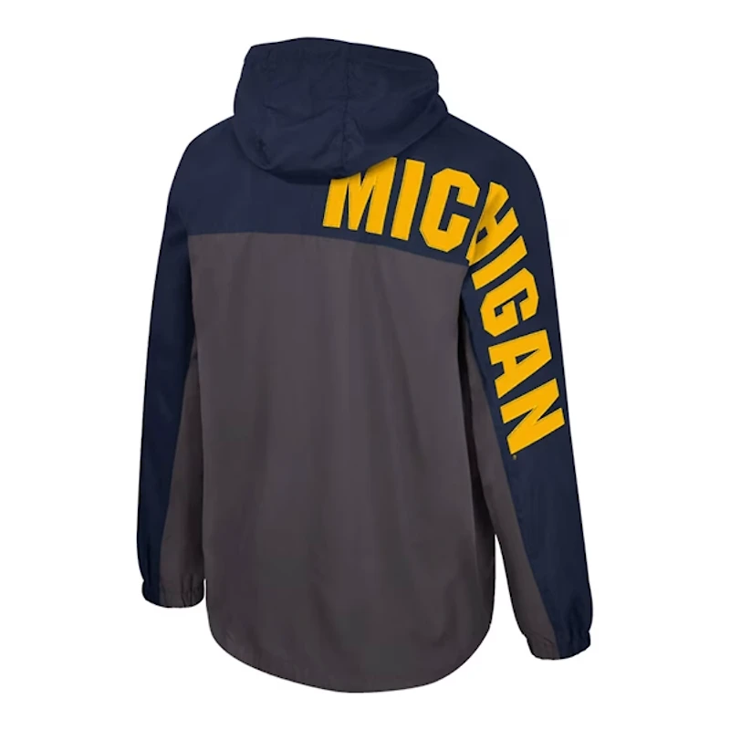 Michigan Wolverines Gives Back 1/2 Zip Anorak Jacket