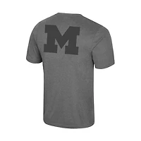 Michigan Wolverines Grey Twin Tee