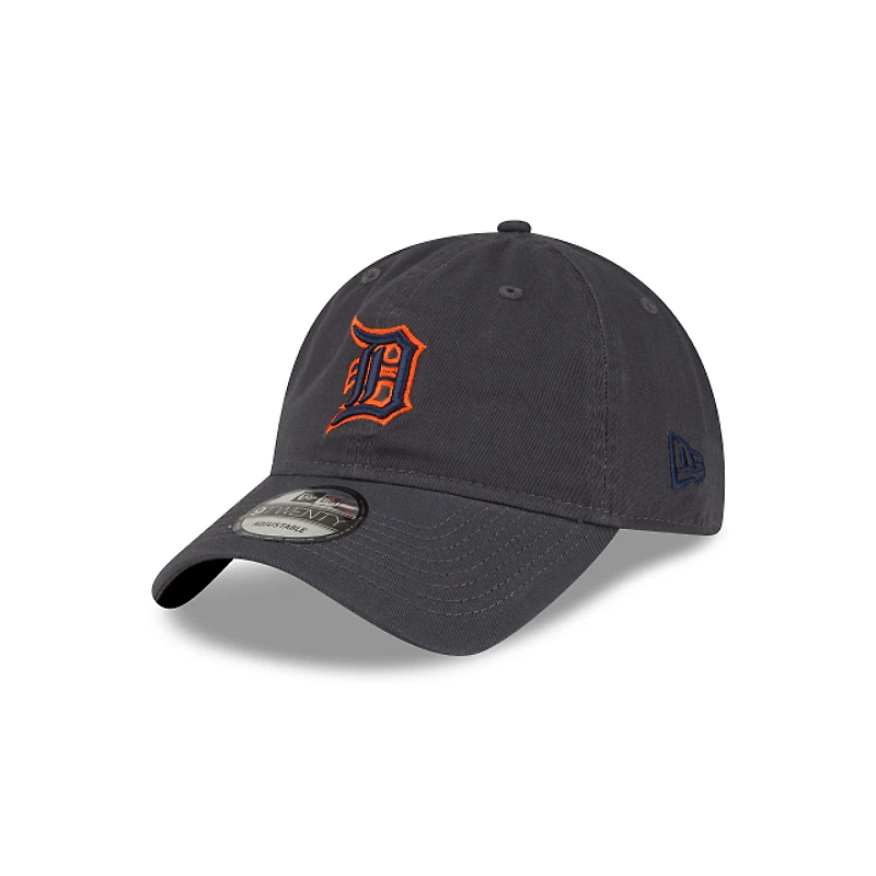 Detroit Tigers Core Classic Graphite 9Twenty Adjustable Hat