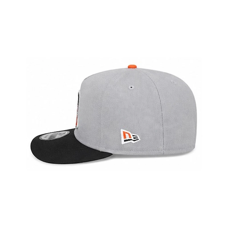 Detroit Tigers Cooperstown Grey/Black 9FIFTY A-Frame Snapback Hat with 2000 Side Patch – New Era