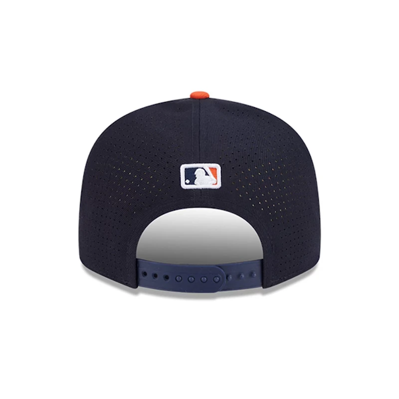 Detroit Tigers Navy and Orange All-Star Game Side Patch Split Panel 9Fifty