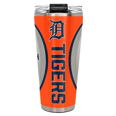 Detroit Tigers 32 oz. Game Ball Big Slim Tumbler with Straw