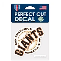 San Francisco Giants Perfect Cut Colour Decal 4" x 4"