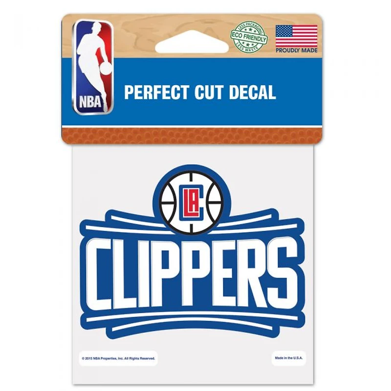 Los Angeles Clippers Perfect Cut Colour Decal 4" x 4"