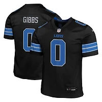 Jahmyr Gibbs Youth Nike Carbon Black Player Jersey