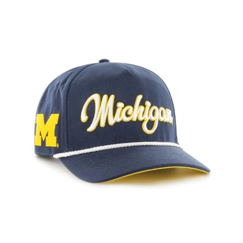 Michigan Wolverines Navy Overhand Hitch Roper