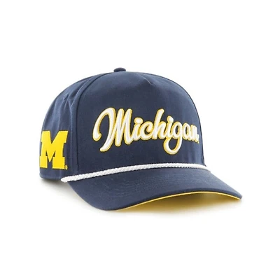 Michigan Wolverines Navy Overhand Hitch Roper