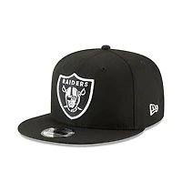 Las Vegas Raiders Black and White 9Fifty