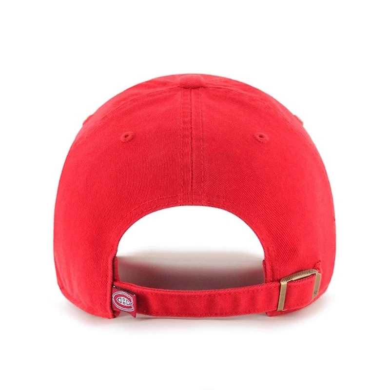 Montreal Canadiens Red Alternate Colour Clean Up