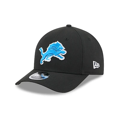 Detroit Lions Black with Team Colour 9Forty M-Crown