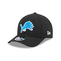 Detroit Lions Black with Team Colour 9Forty M-Crown