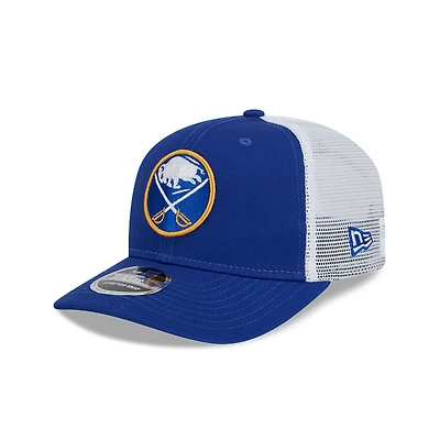 Buffalo Sabres Blue and White Trucker 9Seventy Stretch Snap Hat