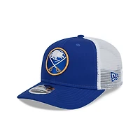 Buffalo Sabres Blue and White Trucker 9Seventy Stretch Snap Hat
