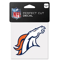 Denver Broncos Perfect Cut Colour Decal 4" x 4"