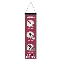 Arizona Cardinals Evolution Wool Banner 8" x 32"
