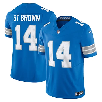 Amon-Ra St. Brown Detroit Lions Nike Blue Home Limited Jersey