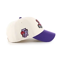 Toronto Raptors Hardwood Classics Sure Shot Under 2-Tone MVP Adjustable Hat – ’47