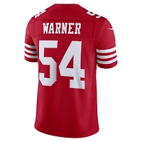 Fred Warner San Francisco 49ers 2026 Nike Vapor F.U.S.E. Stitched Limited Jersey – Scarlet