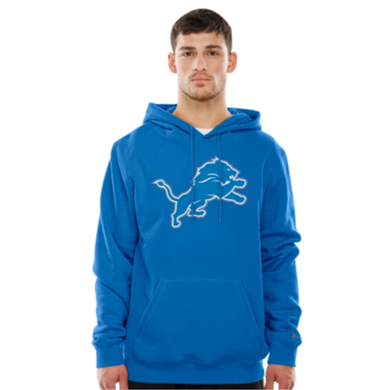 Detroit Lions Blue Evergreen Hoodie