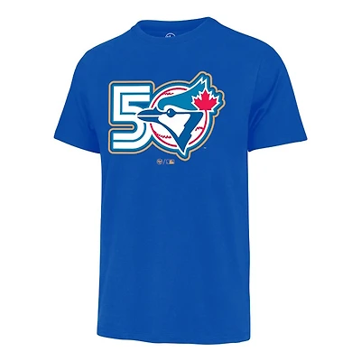 Toronto Blue Jays Royal 50th Anniversary '47 Fan Tee