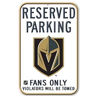 Vegas Golden Knights Plastic Sign 11" x 17"