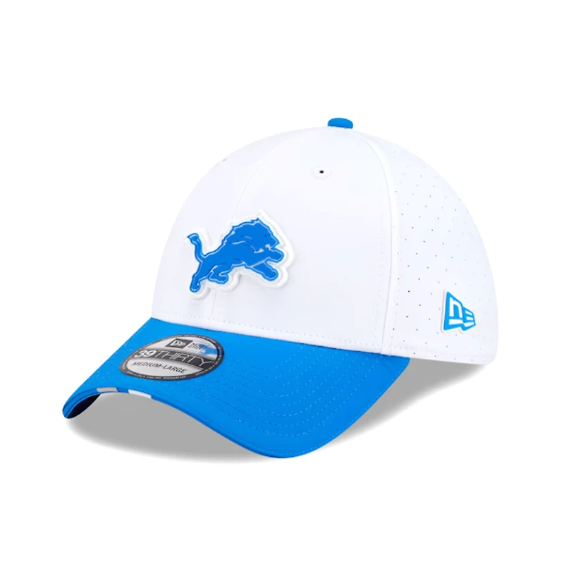 Detroit Lions White with Team Colour Training Camp 2025 39Thirty