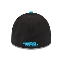 Carolina Panthers Black and Teal Team Classic 39Thirty