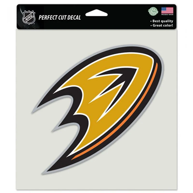 Anaheim Ducks Perfect Cut Colour Decal 8" x 8"