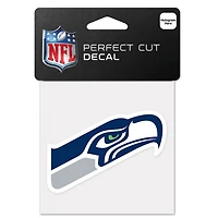 Seattle Seahawks Perfect Cut Colour Decal 4" x 4"