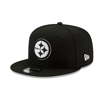 Pittsburgh Steelers Black and White 9Fifty