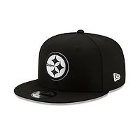 Pittsburgh Steelers Black and White 9Fifty