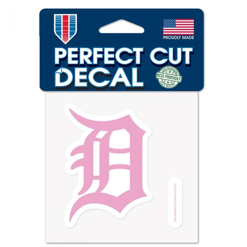 Detroit Tigers Perfect Cut Colour Decal 4" x 4